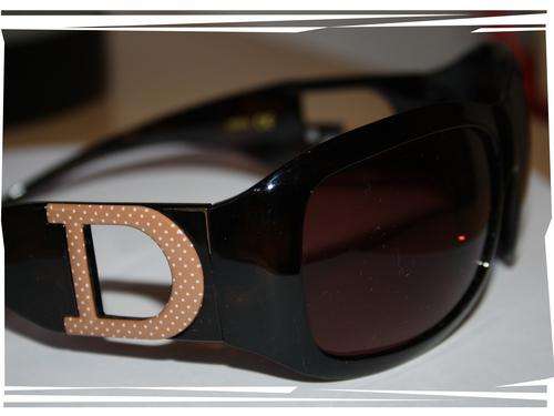 LADIES Sunglasses - DG Brown Dots