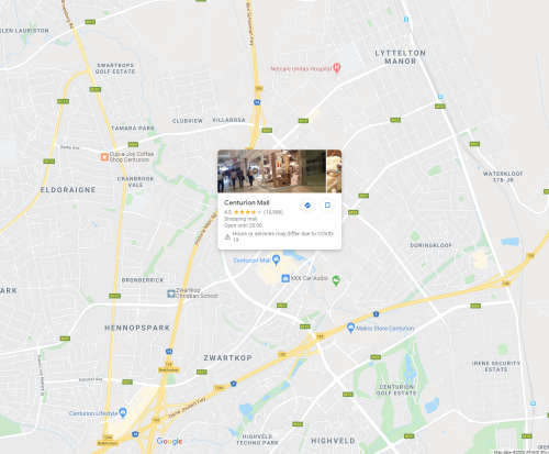Protea Proof R1 empty blue box (R25 each)