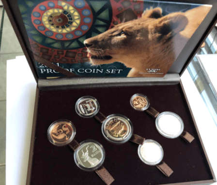 Double Set: 2011 + 2012 Proof RSA Coin Set  (Rare) Sealed + free 2012 uncirculated Set (Sealed)
