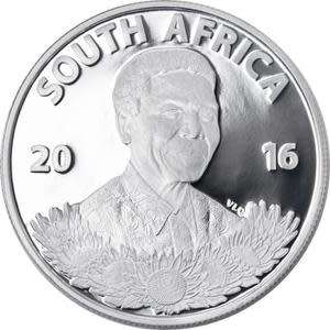 2016 SILVER Proof Protea Series R1 - Sterling Silver MANDELA - Life of a Legend (Sealed)