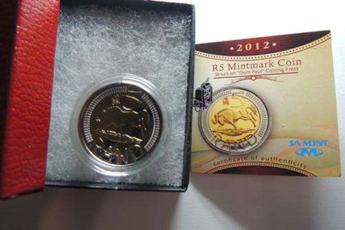 * 2012 Oom Paul Proof like R5 coin - not minted anymore *