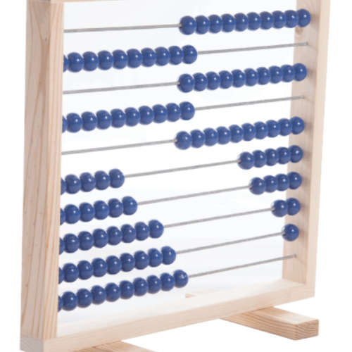 Huge 100 beads wooden abacus
