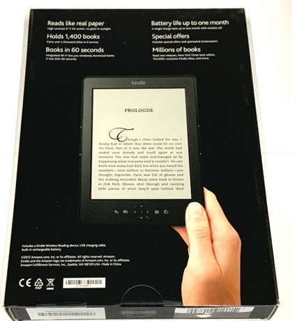 Amazon Kindle Wi-Fi E-Reader eBooks Tablet WiFi + USB