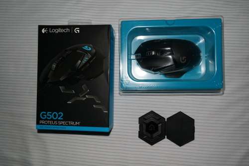 G502 PROTEUS SPECTRUM RGB TUNABLE GAMING MOUSE