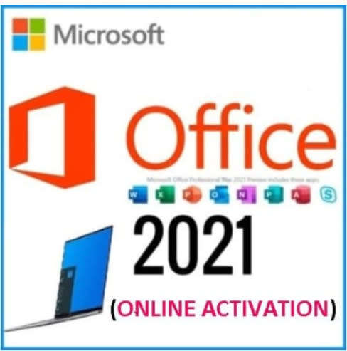 MS OFFICE 2021 PROFESSIONAL | ONLINE ACTIVATION |  RETAIL LICENSE KEY