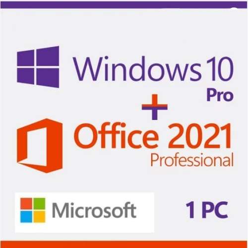 WINDOWS 10 PRO + OFFICE PRO 2021 DOWNLOAD LINK + INSTRUCTIONS FOR 32+64 Bit