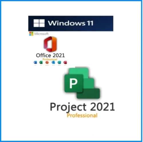 Windows 11 Pro + Office Professional 2021 + Project Professional 2021 | SUPER SALE
