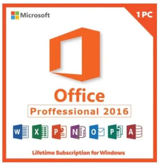 Microsoft Office 2016 Professional