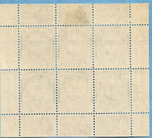 RSA 1936, 2 Nov JIPEX 1936 Overprint Sheet of 6 Mint Stamps, CV R 130.00 View scans