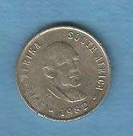 South Africa. 1982.  Five Cents Coin. R 12.00  View Scans