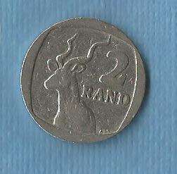 South  Africa. 1991,  2 Rand  Coin     View scans