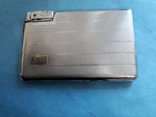 Vintage Liegneur Chrome Cigarette and Lighter Combo.Made in England.  R 360.00  View Scans