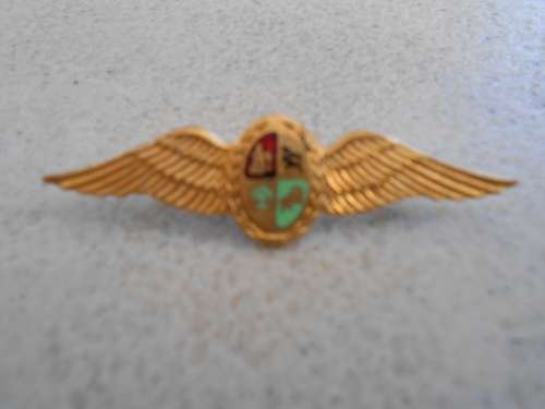 SAAF Mess Dress Pilots Wing