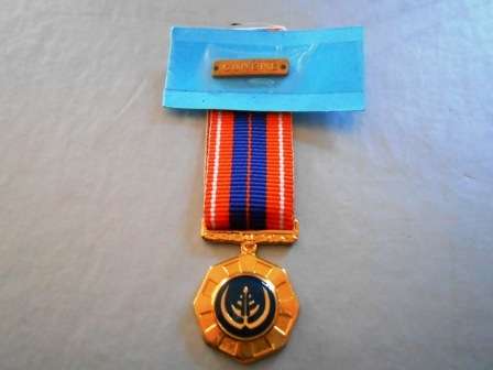 Pro Patria Miniature Medal with Cunene Bar