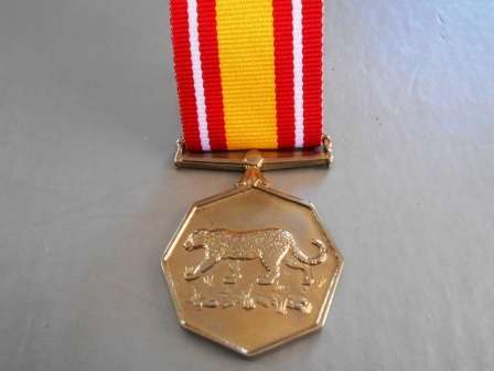 Bophuthatswana Nkwe Medal - Full Size