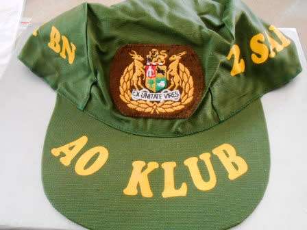 2 South African Infantry Battalion AO Club Base ball Cap *** Unique ***