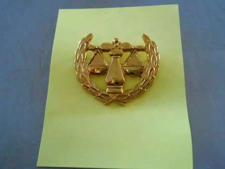 SAAF Law Officers Breast Badge (Full Size)