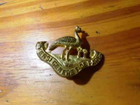 Northern Rhodesian Regiment Collar Badge