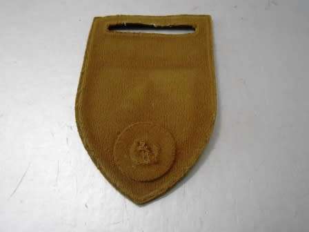 Sector 20 HQ Nutria Shoulder Flash no pin intact *** Hard to Find ***