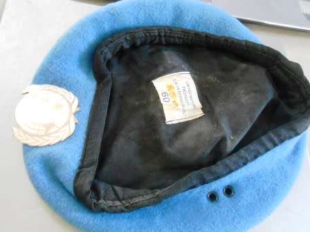 SADF UN Beret used in the DRC - Size 60