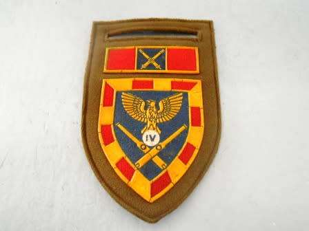 4 Field Regiment Nutria Shoulder Flash