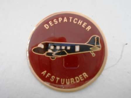 Dispatchers Qualification Badge - (badge is a Re Strike)