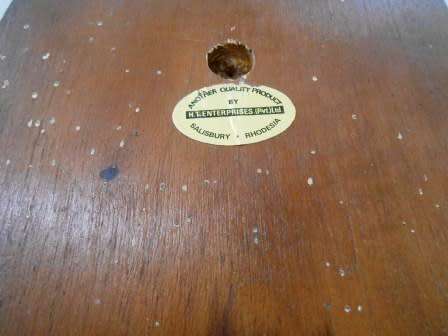 Rhodesian Operation Ranger Plaque