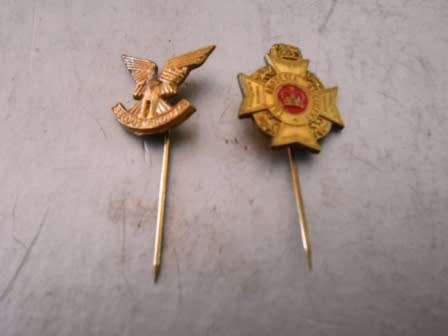 Rhodesian Lapel Badges