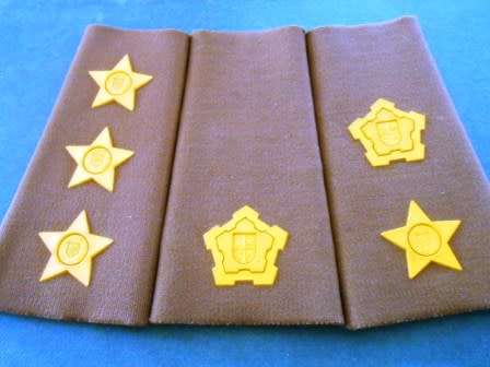 Collection of SADF Officer Rank Insignia