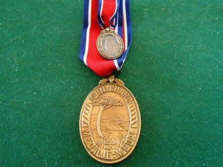 John Chard Medal Set - Full Size and Miniature