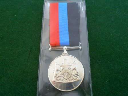Transkei Faithful Service Medal - Full Size