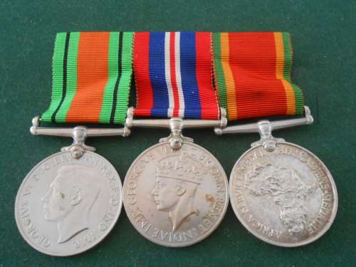 WWII Mounted Medal Group