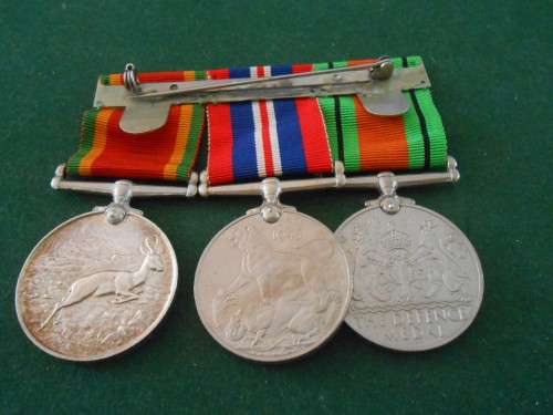 WWII Mounted Medal Group