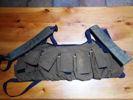 SWATF Era Early Patter 83 Chest Webbing For R1 & G3 Magazines *** Very Rare ***