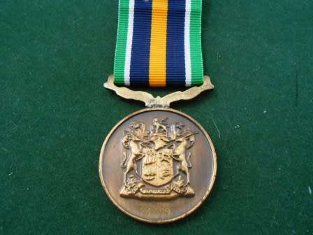 De Wet Medal Set Full Size and Miniature
