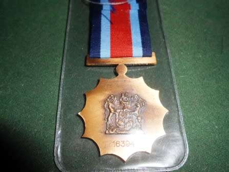 Military Merit Medal Set (Full Size and Miniature)