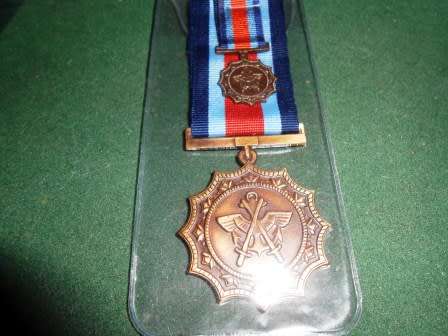 Military Merit Medal Set (Full Size and Miniature)