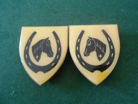 Matching Pair SADF Equestrian Centre Shoulder Flashes