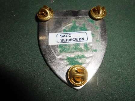 SACC Services Battalion Shoulder Flash