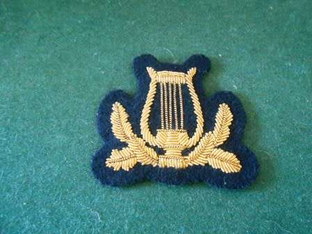 Rhodesian Army Bandsman Bullion Wire Badge