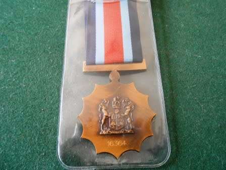 Military Merit Medal Set (Full Size and Miniature)