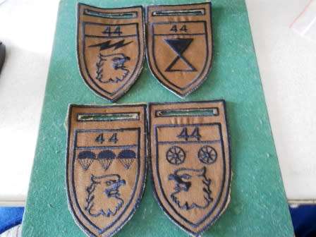 44 Parachute Battalion Nutria Flashes *** I procured the some time ago as proposed items ***