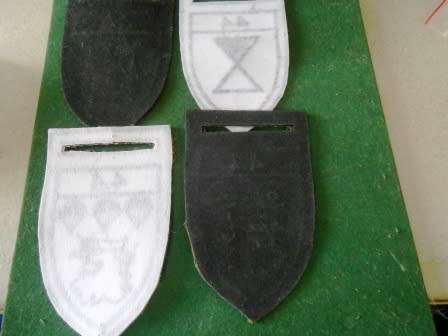 44 Parachute Battalion Nutria Flashes *** I procured the some time ago as proposed items ***