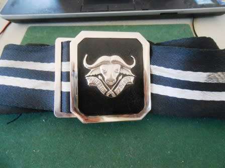 SADF 32 Battalion Stable Belt - Belt is original, Buckle new assume a copy