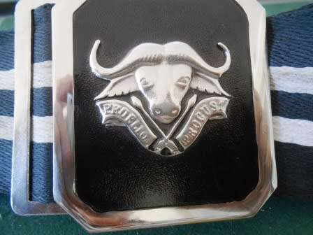 SADF 32 Battalion Stable Belt - Belt is original, Buckle new assume a copy