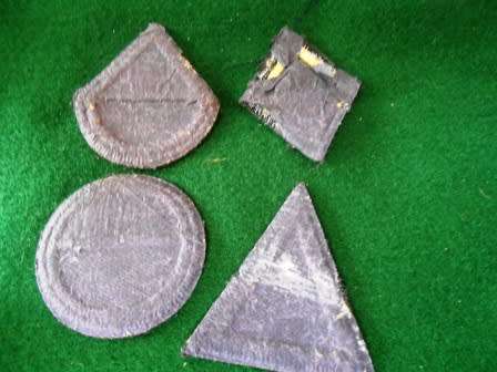 Collection of Infantry Company Shoulder Flashes