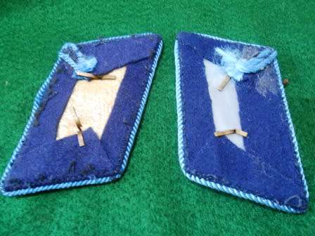 German Water Police /  Factory Guard Collar Tab Set (WWII era?)