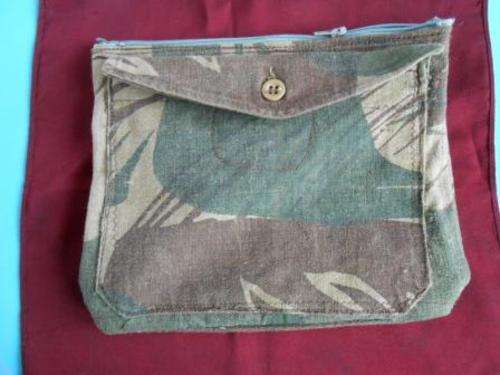 Rhodesian Camo Toiletery Bag - very unique