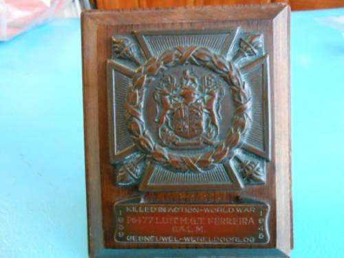 Death Plaque to Pilot