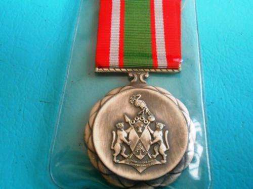 Ciskei Police Merit Medal (Ribbon may be incorrect) - very hard to find